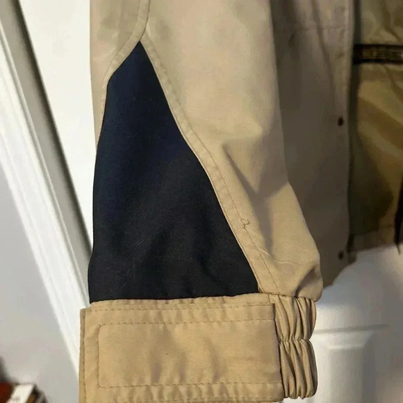 North End All Climate Wear Khaki Windbreaker Jacket Size Small - Picture 8 of 11